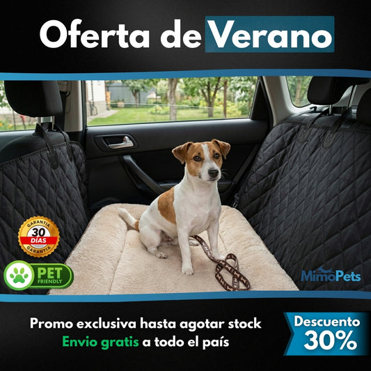 MimoPet® Funda cubre asientos para mascotas
